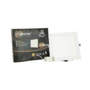 22w led square panel light